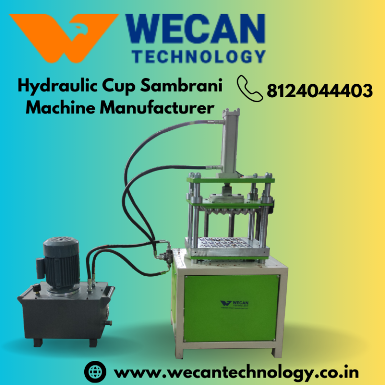 Hydraulic Cup Sambrani Machine Manufacturer
