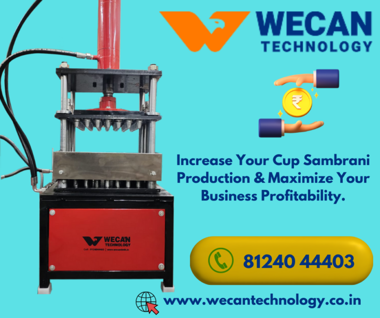 cup sambrani machine manufacturer