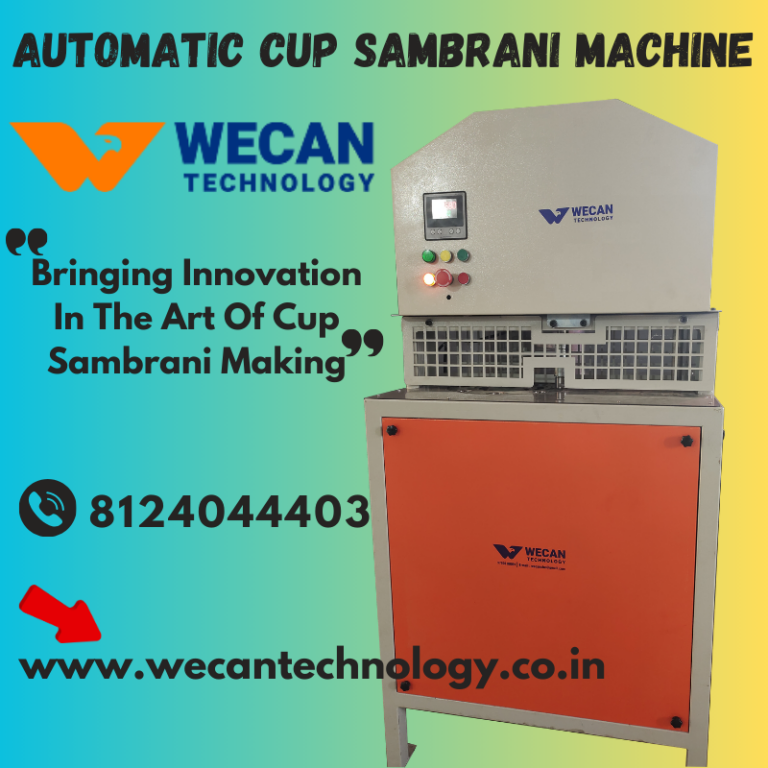 automatic cup sambrani machine manufacturer