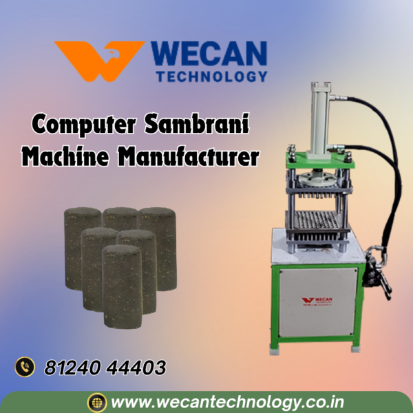 Computer Sambrani Making Machine Computer Sambrani Machine Manufacturer - Wecan Technology
