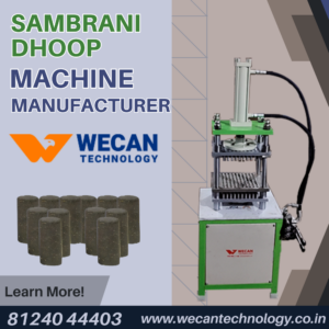 Sambrani Dhoop Machine Manufacturer - Wecan Technology