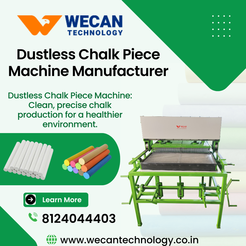 Dustless Chalk Piece Machine Manufacturer