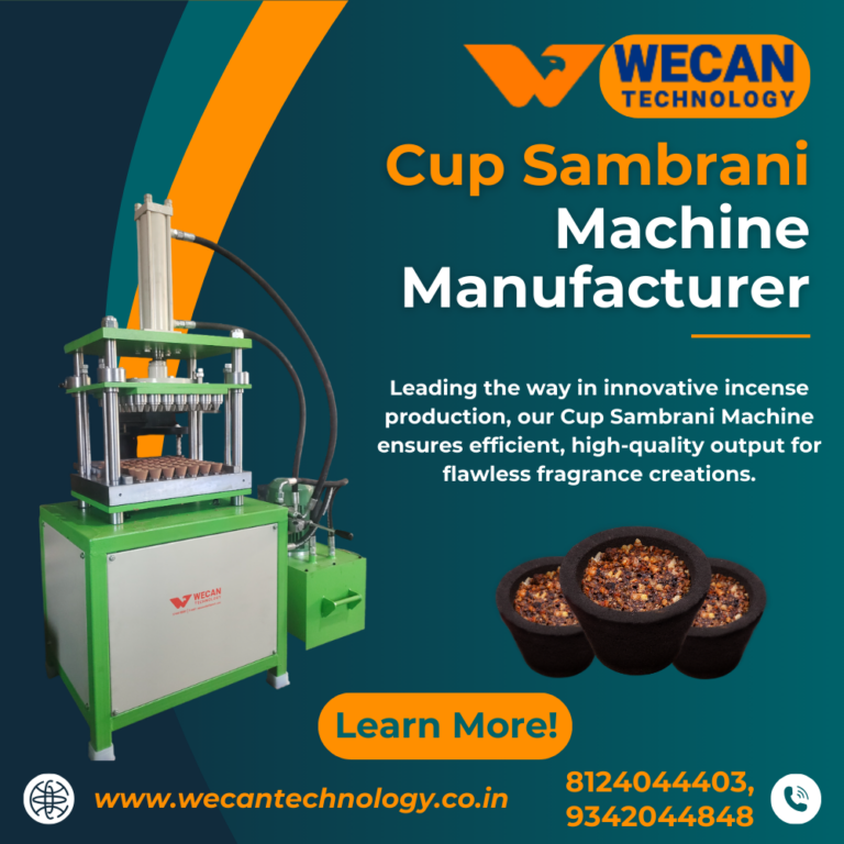 Cup Sambrani Machine Manufacturer in Trichy