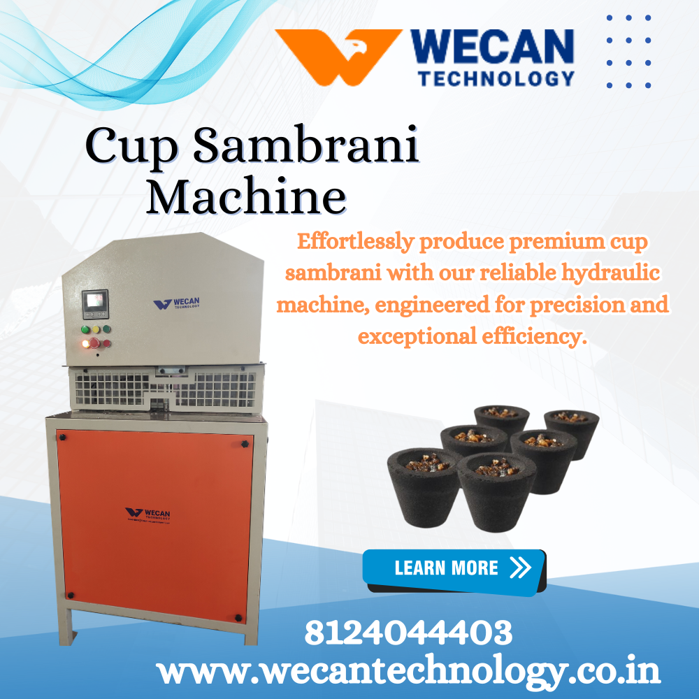 Cup Sambrani Machine Manufacturer in Chennai