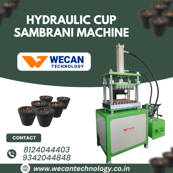 Wecan Technology | Sambrani Making Machine Manufacturer