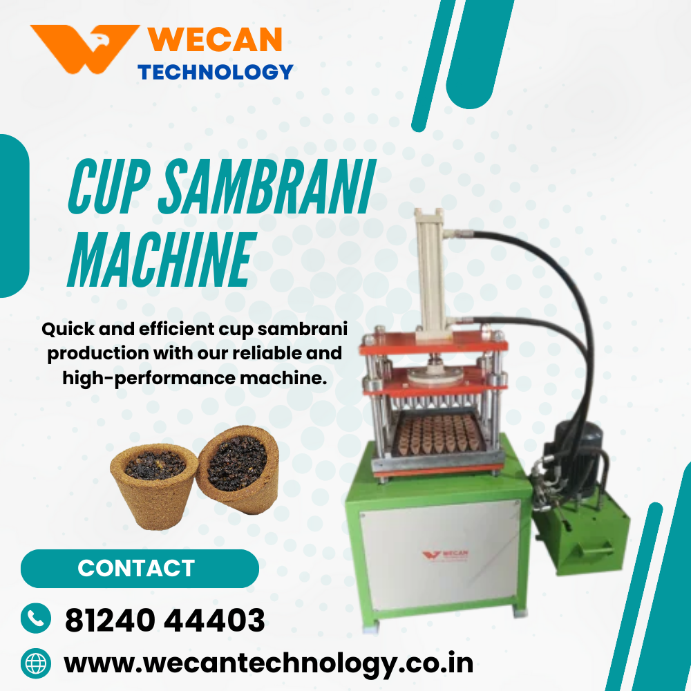 Cup Sambrani Machine Manufacturer in Coimbatore