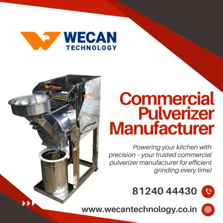 Commercial Pulverizer Manufacturer - Wecan Technology 2 Commercial Pulverizer Manufacturer