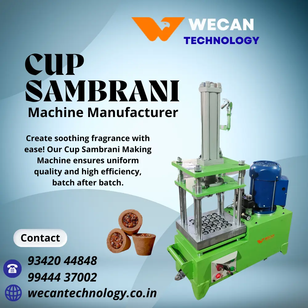 Cup Sambrani Machine Manufacturer in Thailand