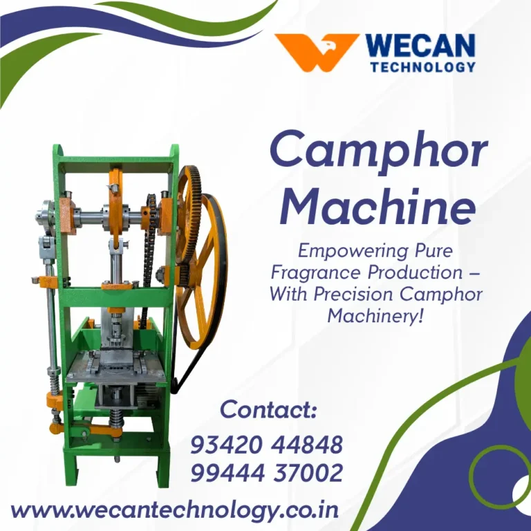 Karpooram Machine Manufacturer in Tamilnadu
