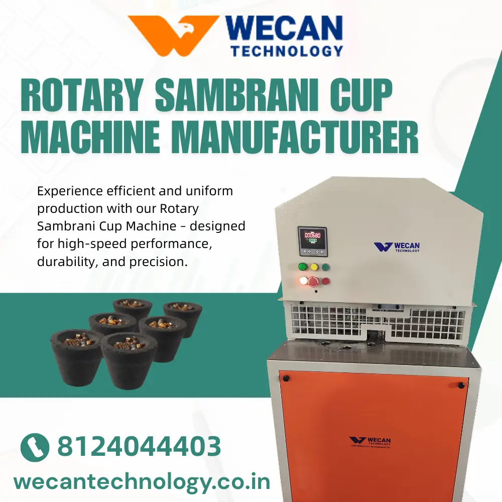 Rotary Sambrani Cup Machine Manufacturer