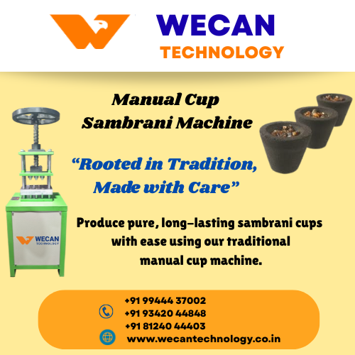 Manual sambrani cup Machine