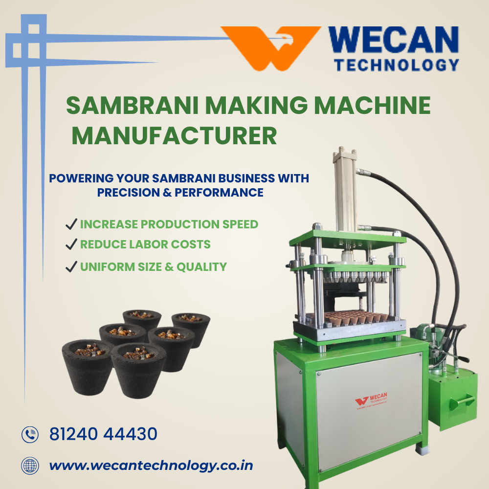 Sambrani Making Machine Manufacturer