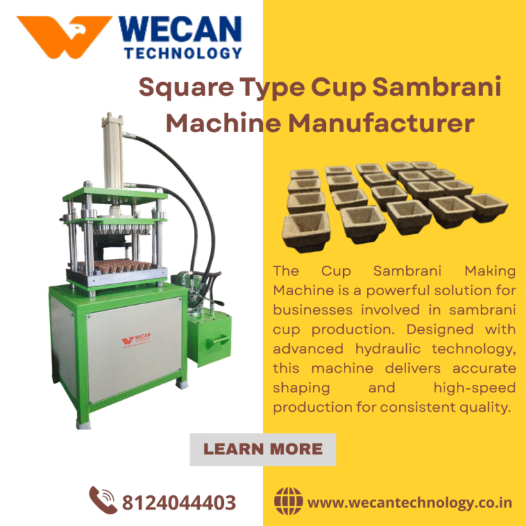 Square Type Cup Sambrani Machine Manufacturer