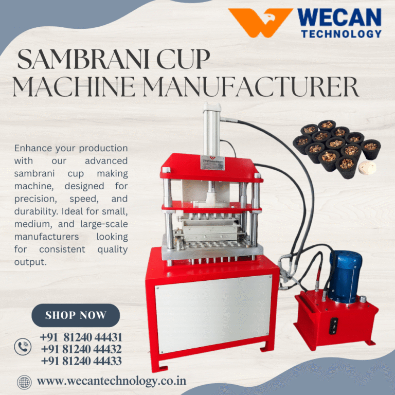 Automatic Sambrani Cup Machine Manufacturer