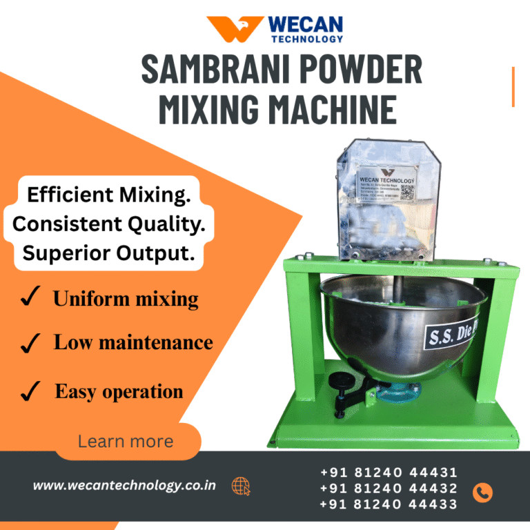Sambrani Powder Mixing Machine