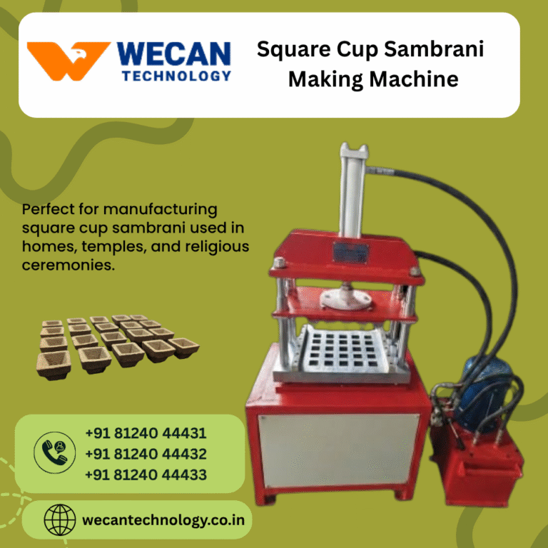 Sambrani Cup Making Machine