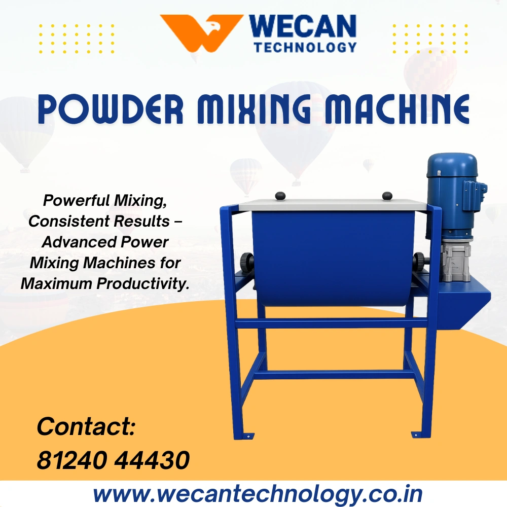 Powder Mixing Machines Manufacturer - Wecan Technology 1 Powder Mixing Machines Manufacturer