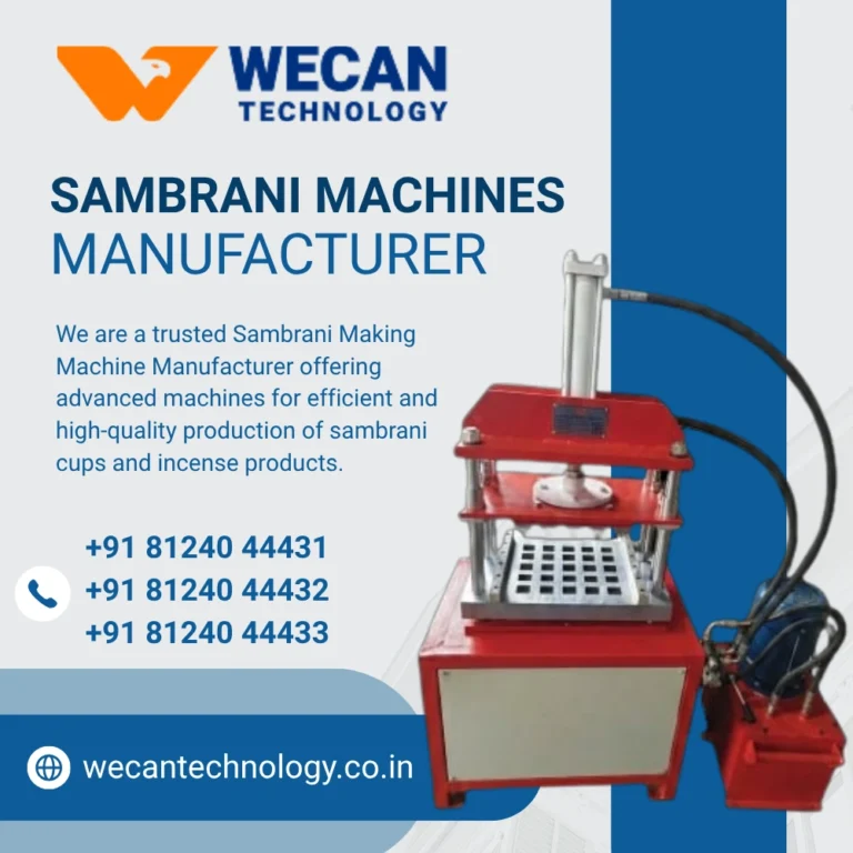Sambrani Machines Supplier in Coimbatore - Wecan Technology 1 Sambrani Machines Supplier in Coimbatore